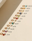 Tiny Birthstone Charm