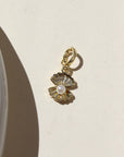 Sea Shell with Pearl Charm