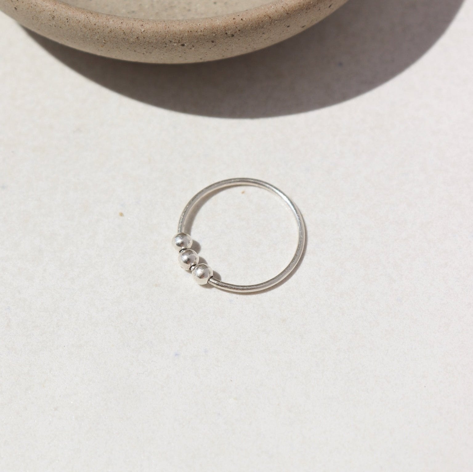 925 Sterling silver Meridian Fidget Ring