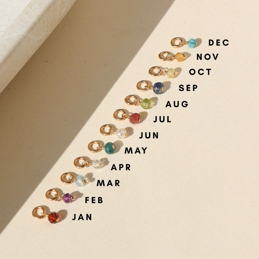 Birthstone Toggle Necklace