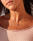 Champagne Quartz Necklace