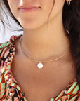 Freshwater Pearl Collarbone Necklace