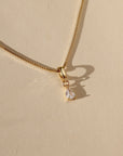 Clear Teardrop Charm