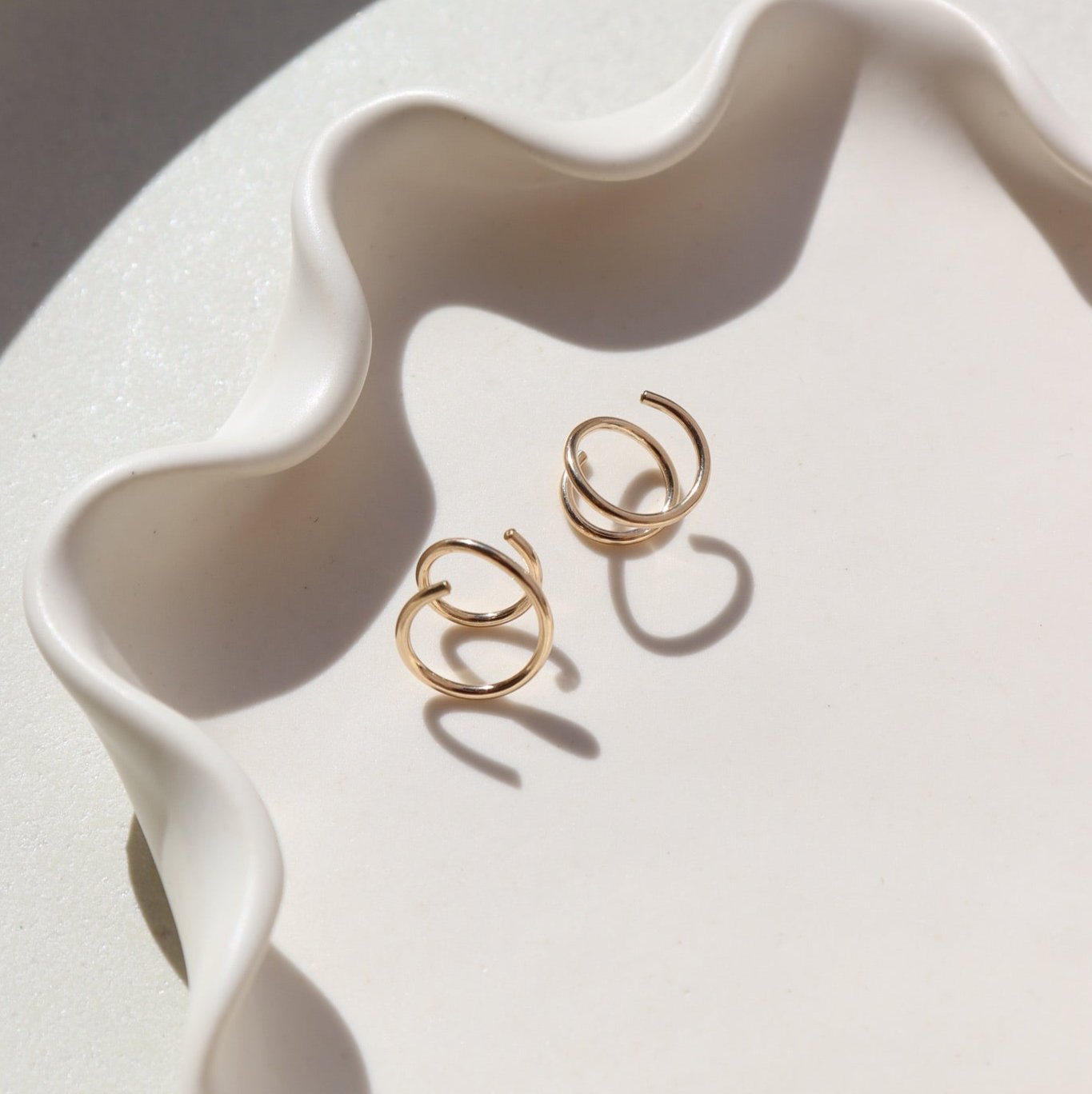 Mini Twists in 14k gold fill