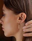 Petite Onyx Studs
