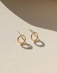 Zero Studs - Token Jewelry Sterling Silver or 14k Gold Fill. Token Jewelry, handmade, hypoallergenic and waterproof.
