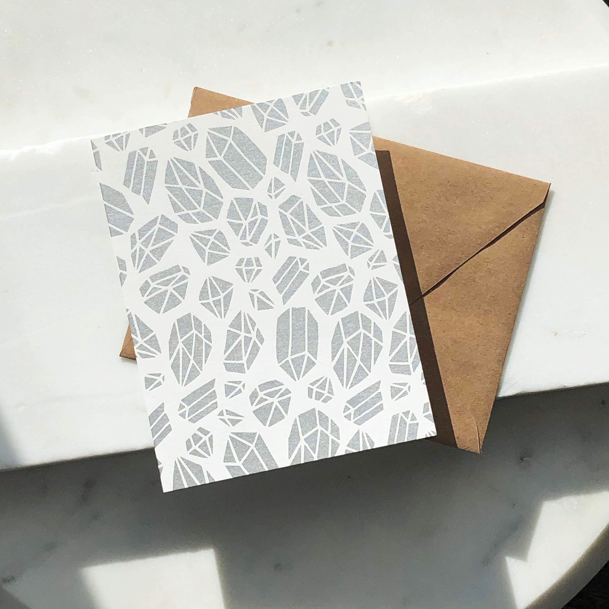 Crystal Pattern Card - Token Jewelry