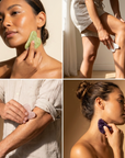 Bamboo Switch - Rose Quartz Gua Sha