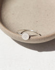925 sterling silver Birthflower Ring