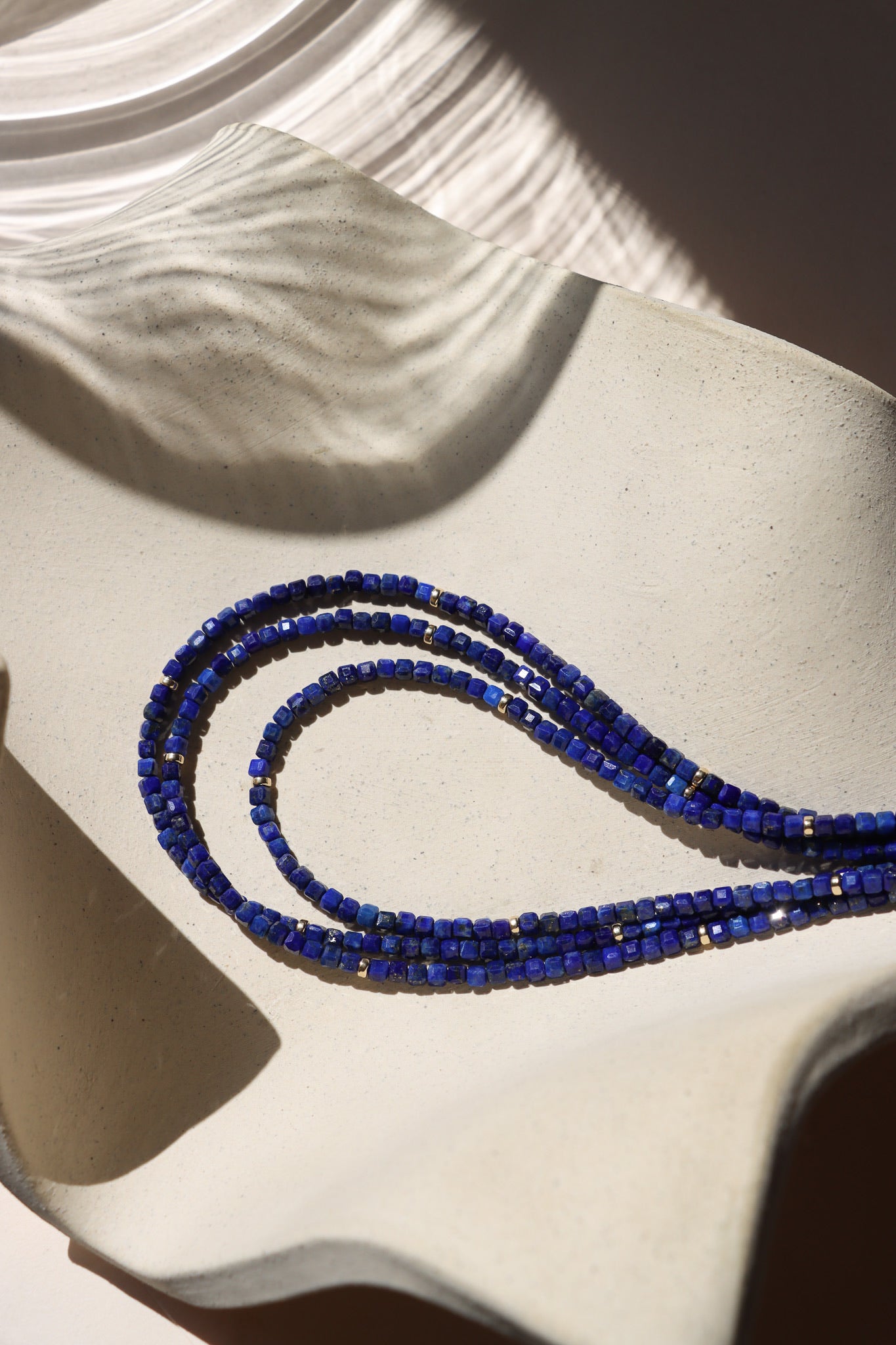 Lapis Lazuli Beaded Necklace