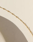 Dot + Dash Anklet