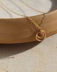 Eclipse Necklace - Necklace - Token Jewelry - Eau Claire Jewelry Store - Local Jewelry - Jewelry Gift - Women's Fashion - Handmade jewelry - Sterling Silver Jewelry - Gold filled jewelry - Jewelry store near me
