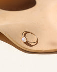 Faceted Moonstone Ring