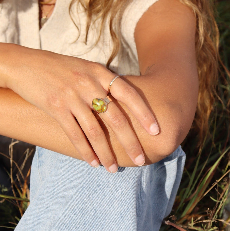 Turquoise Nomad Ring