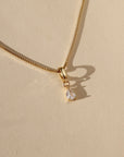 Clear Teardrop Charm
