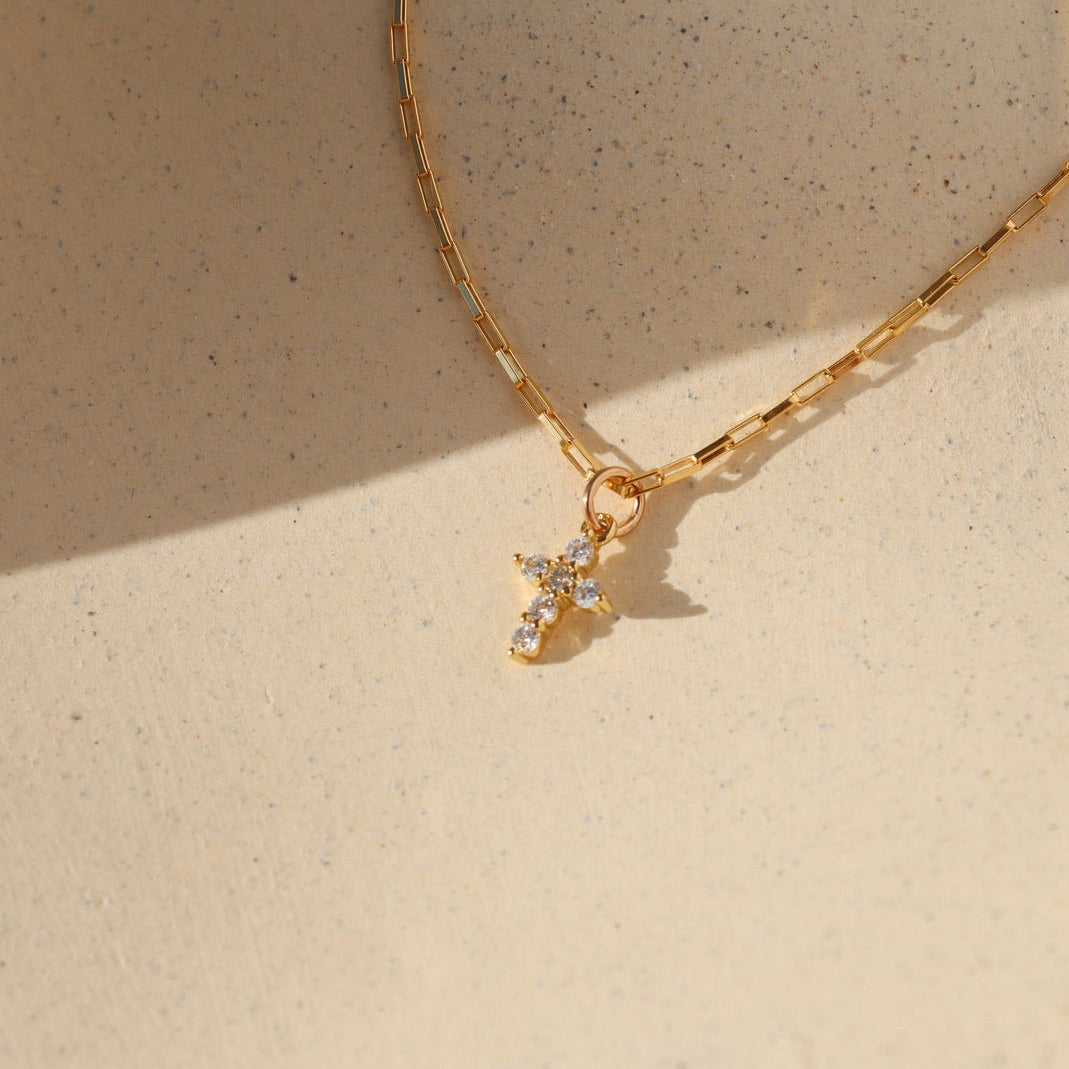 Faith Cross Charm