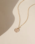 Horseshoe Disc Necklace
