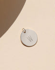Large Monogram Disc Add-On (5/8")