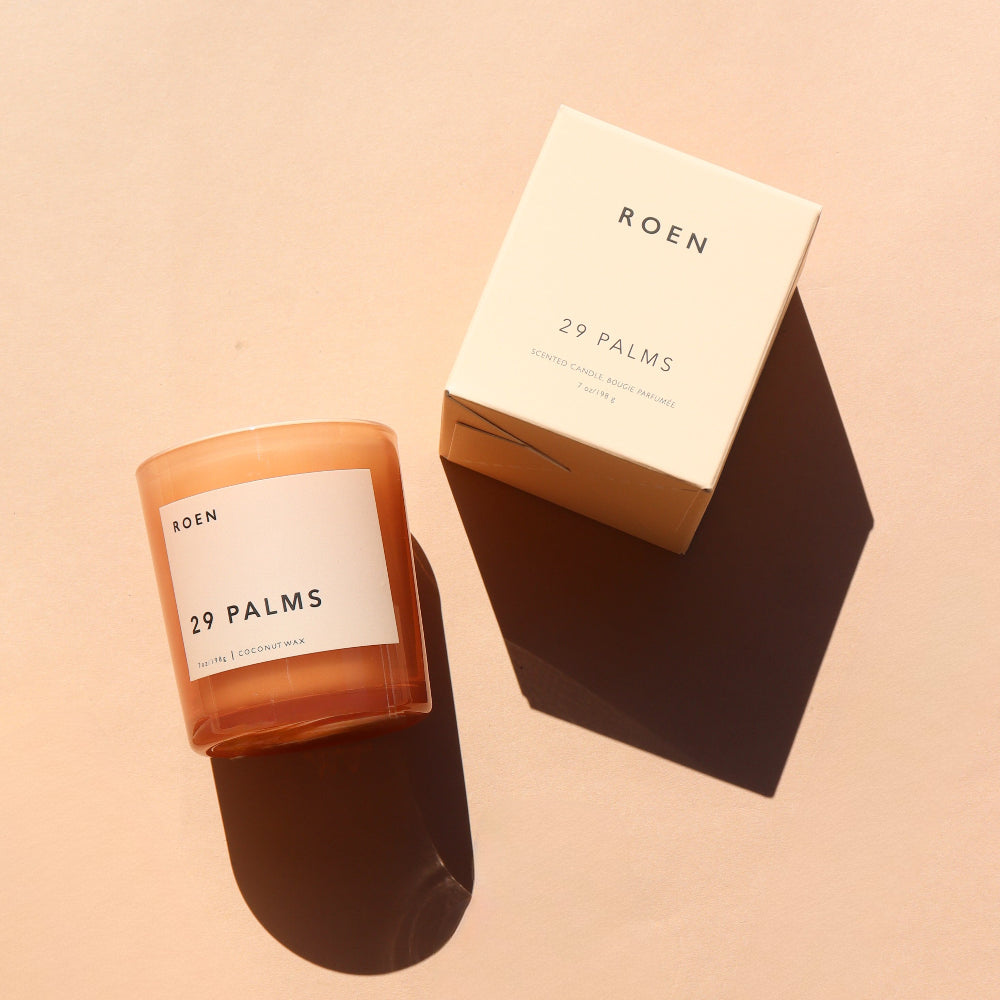 Roen Candles Coconut Wax 29 Palms Scent