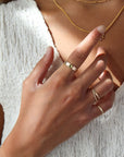 Sunrise Birthstone Ring
