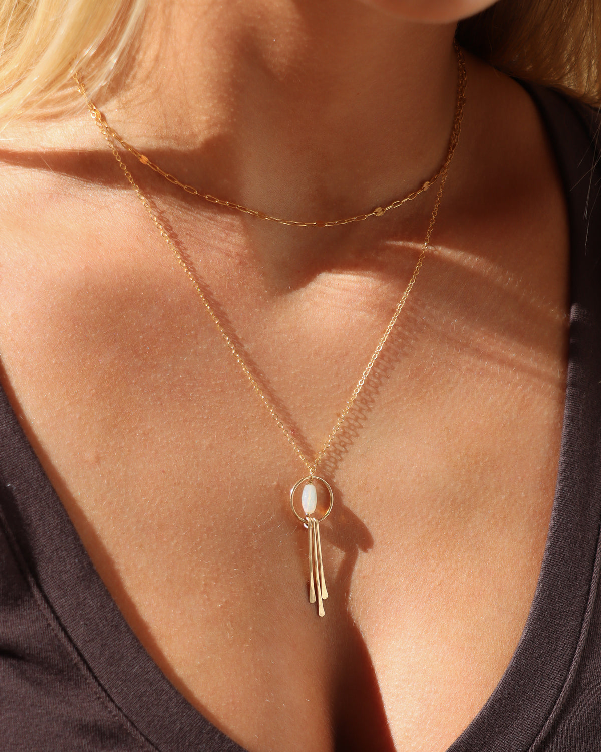 Opal Aura Necklace