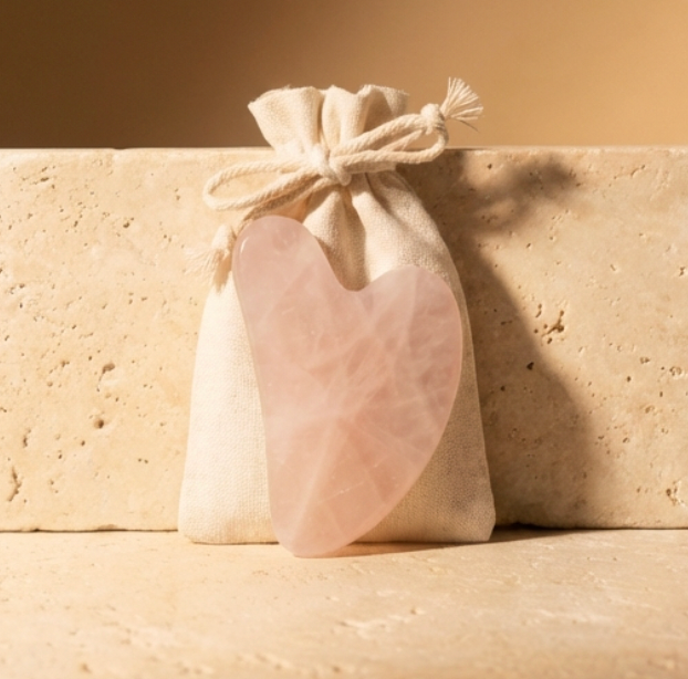 Bamboo Switch - Rose Quartz Gua Sha