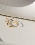 barrel ring token jewelry - handmade jewelry - everyday jewelry - minimal style jewelry - handmade jewelry - jewelry store near me - minimal rings - 14k gold filled rings