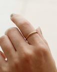 Circle Ring 14k Gold